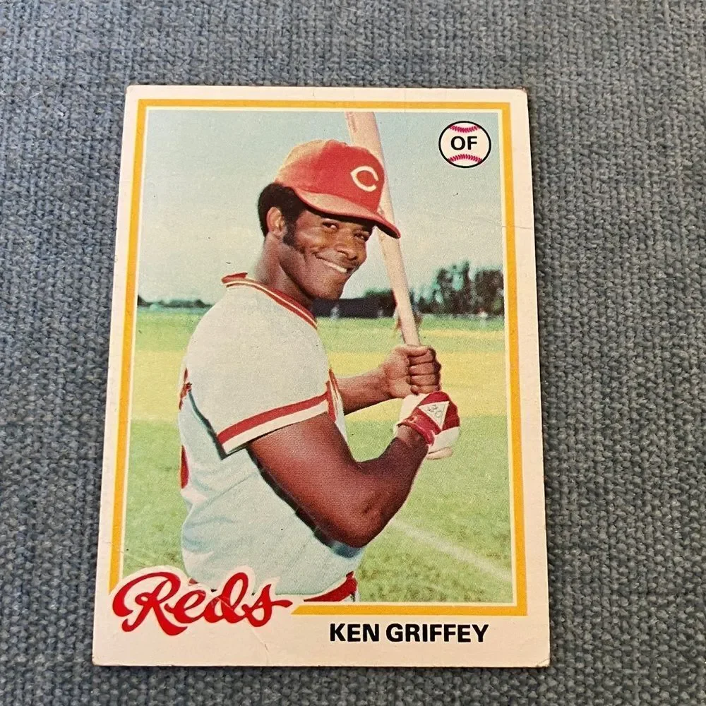 1978 Topps Cincinnati Reds Baseball Card Trading Card